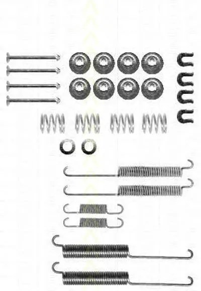 Комплектующие, тормозная колодка TRISCAN купить
