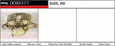 Тормозной суппорт Remanufactured REMY (Multiline) DELCO REMY купить