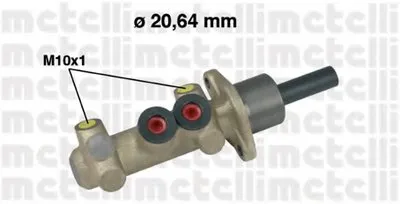 целиндер ручного тормоза METELLI купить