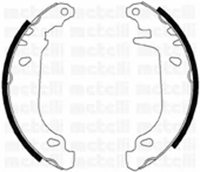 Комплект тормозных колодок METELLI купить