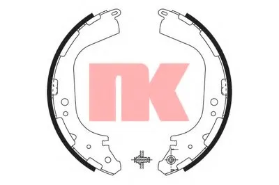Комплект тормозных колодок NK купить