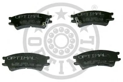 Комплект тормозных колодок, дисковый тормоз OPTIMAL купить