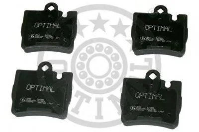 Комплект тормозных колодок, дисковый тормоз OPTIMAL купить