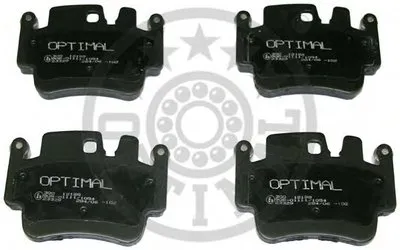 Комплект тормозных колодок, дисковый тормоз OPTIMAL купить