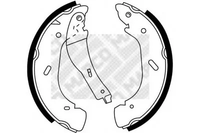 Комплект тормозных колодок MAPCO купить