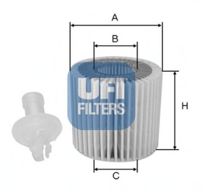 Масляный фильтр UFI купить