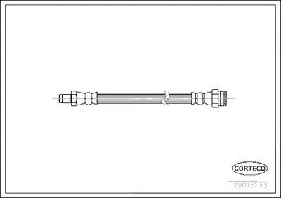 Тормозной шланг CORTECO купить