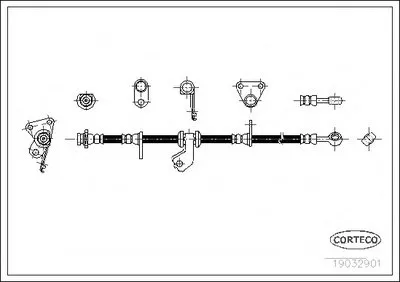 Тормозной шланг CORTECO купить