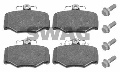 Комплект тормозных колодок, дисковый тормоз SWAG купить