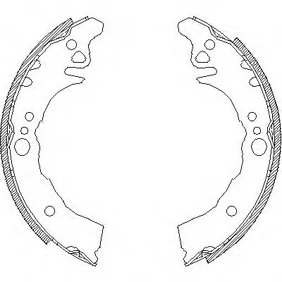 Комплект тормозных колодок REMSA купить