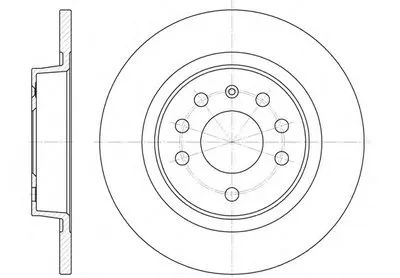 Тормозной диск REMSA купить