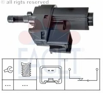 Выключатель, привод сцепления (Tempomat) FACET купить