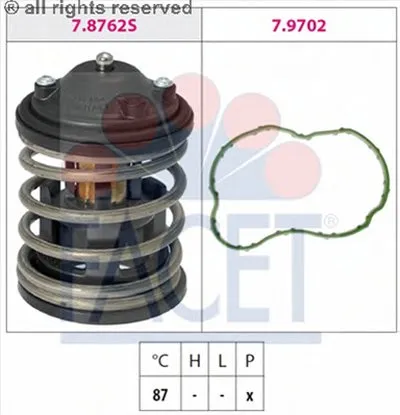 Термостат, охлаждающая жидкость FACET купить