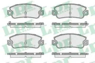 Комплект тормозных колодок, дисковый тормоз LPR купить