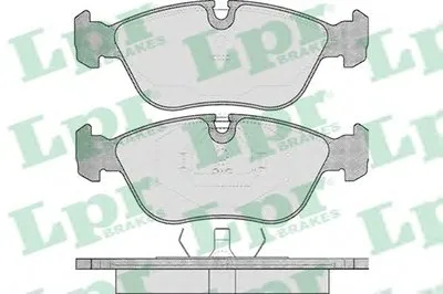 Комплект тормозных колодок, дисковый тормоз LPR купить