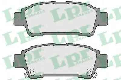Комплект тормозных колодок, дисковый тормоз LPR купить
