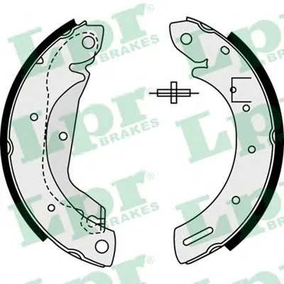 Комплект тормозных колодок LPR купить