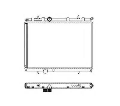 Радиатор, охлаждение двигателя EASY FIT NRF купить