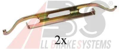 Комплектующие, колодки дискового тормоза A.B.S. купить