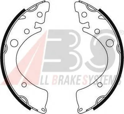 Комплект тормозных колодок A.B.S. купить