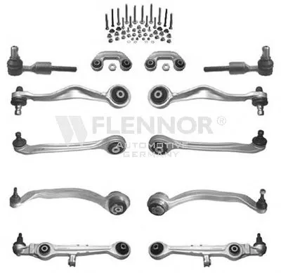 Комлектующее руля, подвеска колеса FLENNOR купить