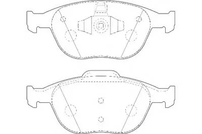 Комплект тормозных колодок, дисковый тормоз DURON купить