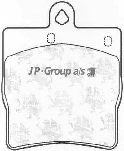 Комплект тормозных колодок, дисковый тормоз QH JP GROUP купить
