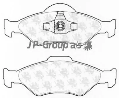 Комплект тормозных колодок, дисковый тормоз QH JP GROUP купить