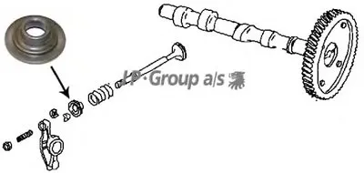 Головка клапана JP GROUP купить