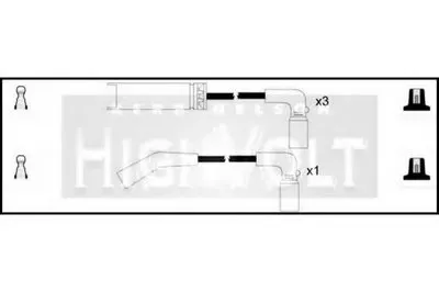 Комплект проводов зажигания HighVolt STANDARD купить