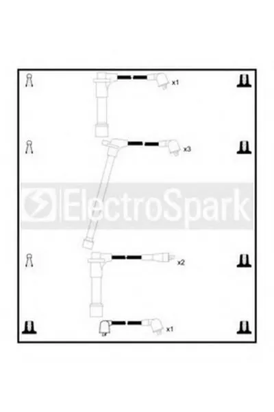 Комплект проводов зажигания ElectroSpark STANDARD купить