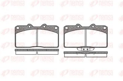 Комплект тормозных колодок, дисковый тормоз KAWE купить