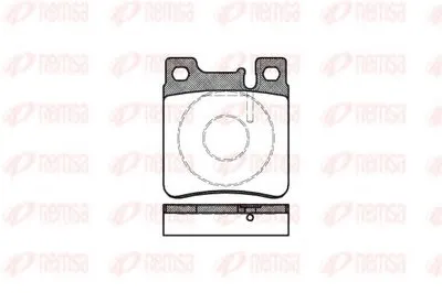 Комплект тормозных колодок, дисковый тормоз KAWE купить