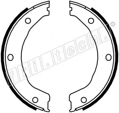 Комплект тормозных колодок, стояночная тормозная система fri.tech. купить