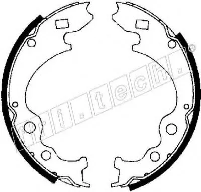 Комплект тормозных колодок fri.tech. купить