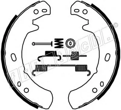 Комплект тормозных колодок, стояночная тормозная система fri.tech. купить