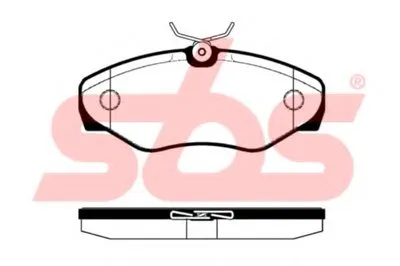 Комплект тормозных колодок, дисковый тормоз sbs купить