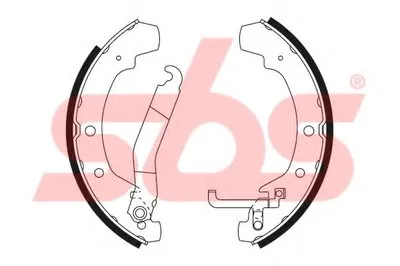 Комплект тормозных колодок sbs купить