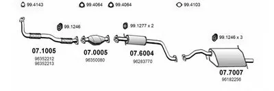 Система выпуска ОГ ASSO купить