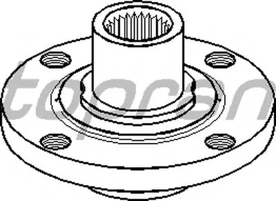? колесн. ступицы = TOPRAN купить