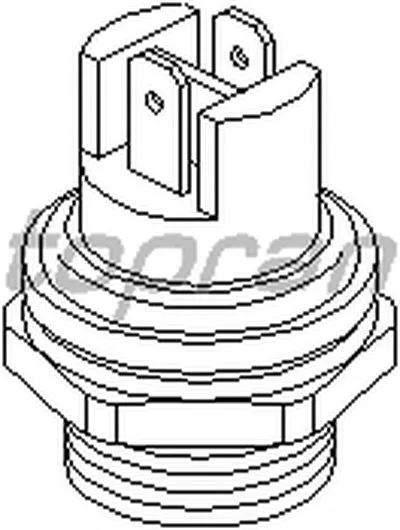Термовыключатель, вентилятор радиатора TOPRAN купить