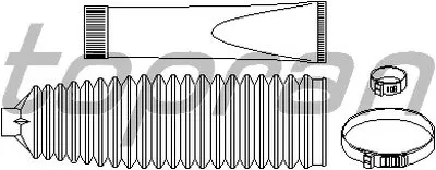 Комплект пылника, рулевое управление TOPRAN купить