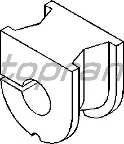 Опора, стабилизатор TOPRAN купить