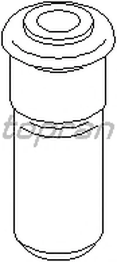 Втулка, листовая рессора TOPRAN купить