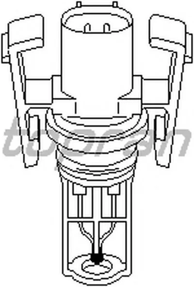 Датчик, температура впускаемого воздуха TOPRAN купить