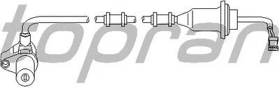Датчик, частота вращения колеса TOPRAN купить