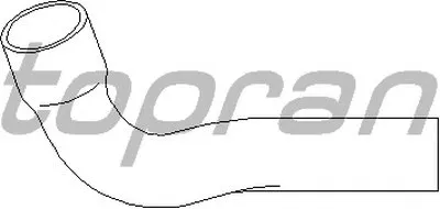 Трубка нагнетаемого воздуха TOPRAN купить