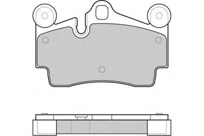 Комплект тормозных колодок, дисковый тормоз E.T.F. купить