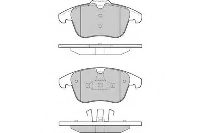 Комплект тормозных колодок, дисковый тормоз E.T.F. купить