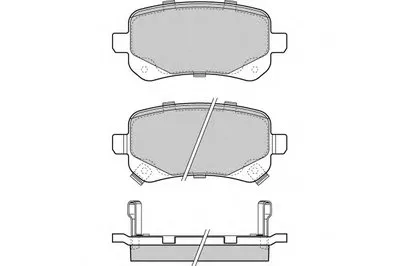 Комплект тормозных колодок, дисковый тормоз E.T.F. купить